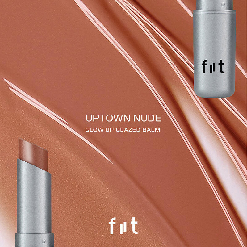 FIIT Cosmetics & Lifestyle Glow Up Glazed Balm 3g #Uptown Nude
