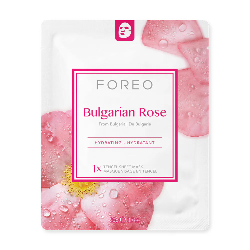 FOREO Farm To Face Sheet Mask 20g #Bulgarian Rose