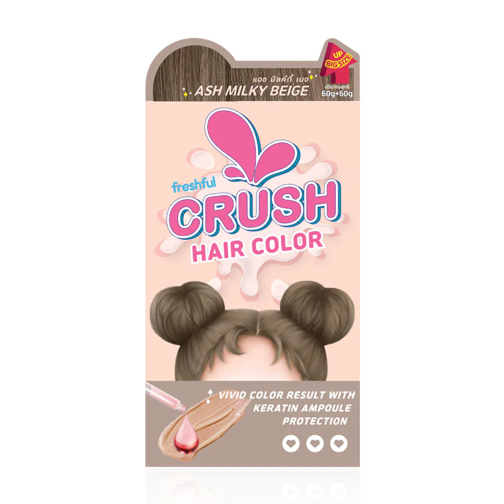 Freshful Crush Hair Color Ash 120g - Milky