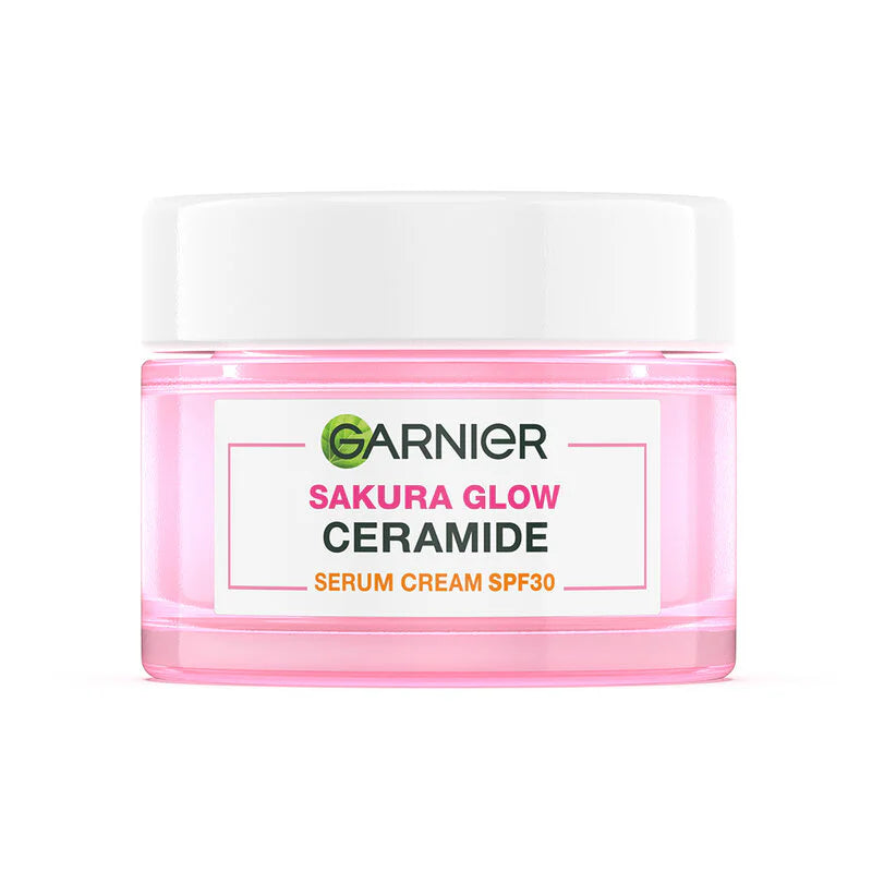 Garnier Sakura Glow Ceramide Serum Cream SPF30+++ 50ml