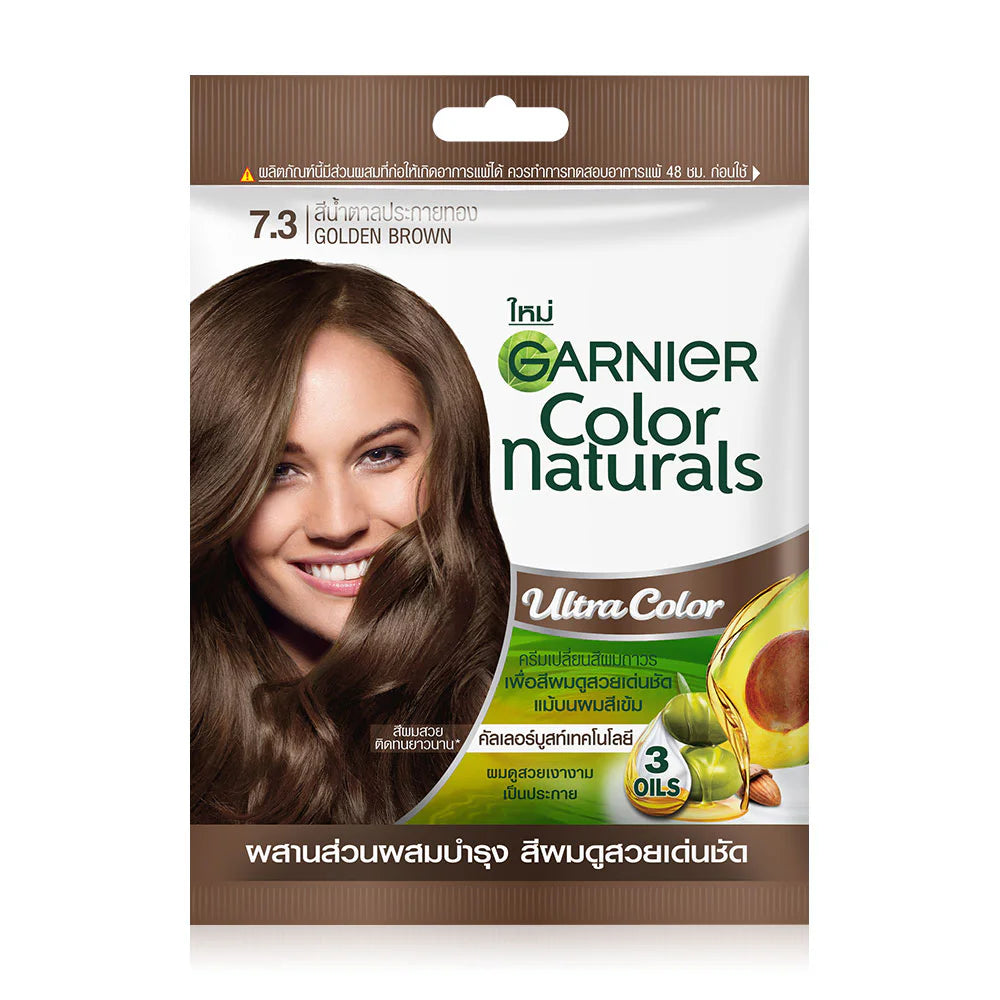 Garnier Color Naturals Ultra Color #7.3 Golden Brown Hair color cream