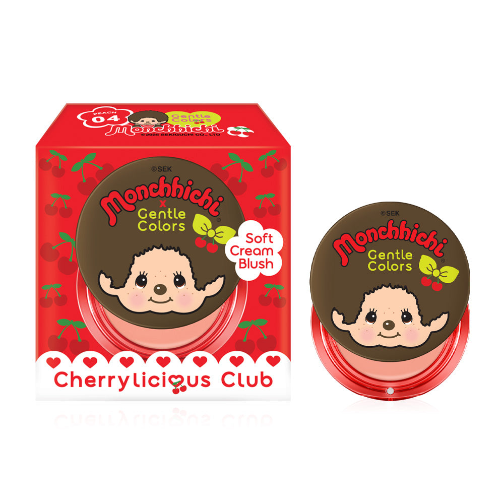 Gentle Colors Monchchichi Soft Cream Blush 4g #04 Peach