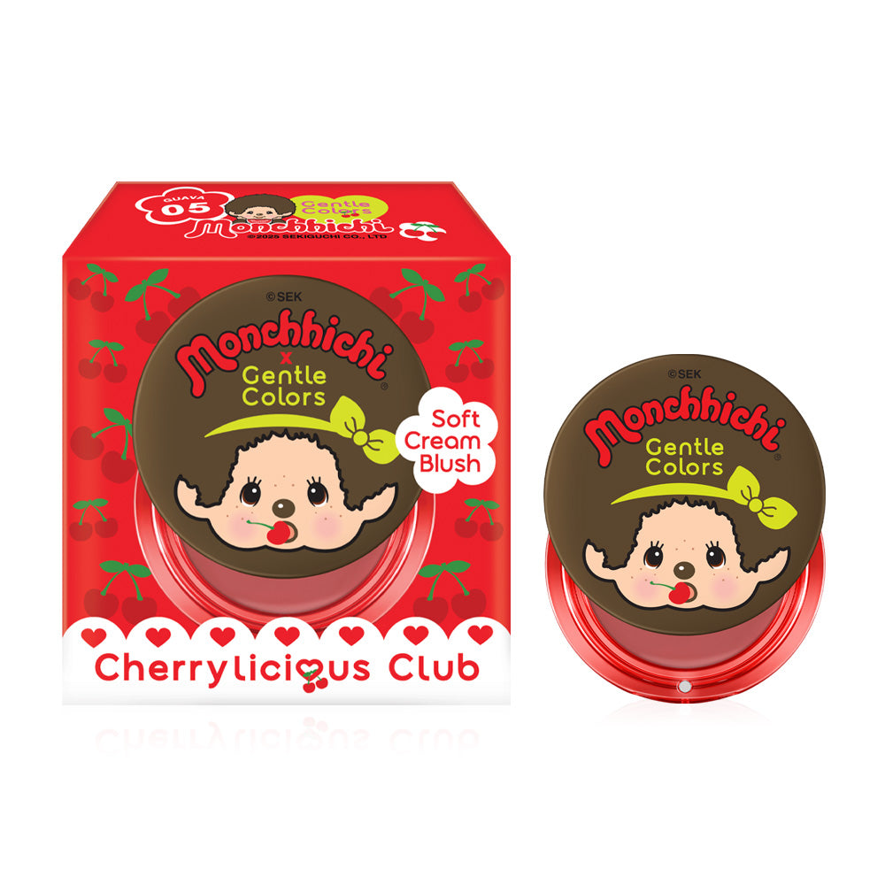 Gentle Colors X Monchchichi Soft Cream Blush 4g - #05 Guava