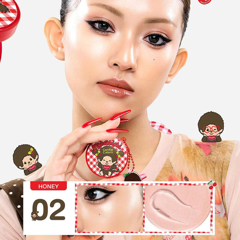 Gentle Colors Monchchichi Soft Cream Highlighter 4g #02 Honey