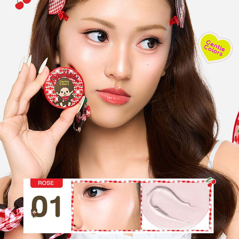 Gentle Colors Monchhichi Soft Cream Highlighter 4g #01 Rose
