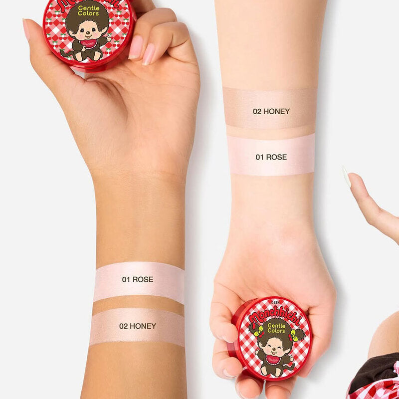 Gentle Colors Monchhichi Soft Cream Highlighter 4g #01 Rose