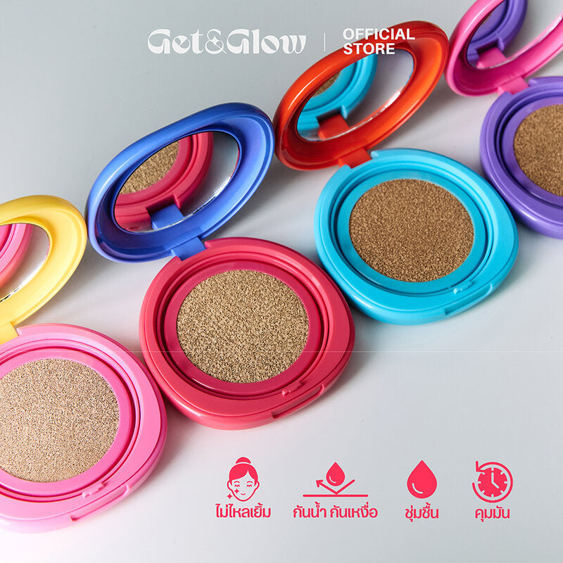 Get&Glow Perfect Skin Fit Cushion SPF50 PA+++ 13g #02 Light Beige