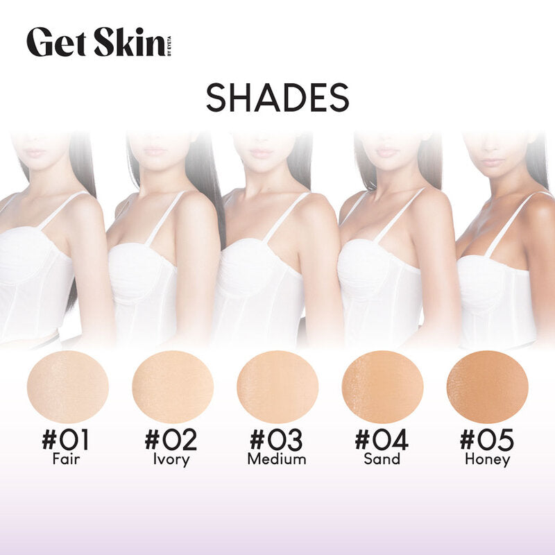 Get Skin by EYETA Better Skin Foundation SPF50+ PA+ 30ml #04 Sand