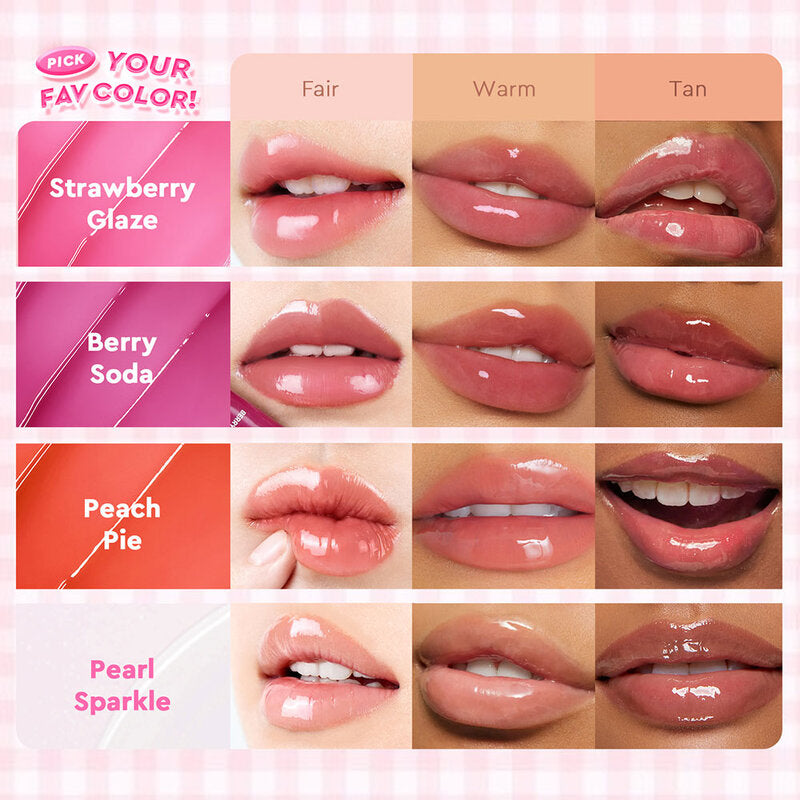 Glad2Glow Brightening Lip Serum 7g #Berry Soda