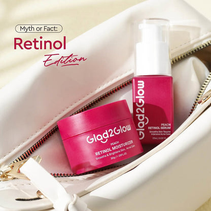 Glad2Glow Retinol Serum - Peach Formula 17ml - Beauty Buddy
