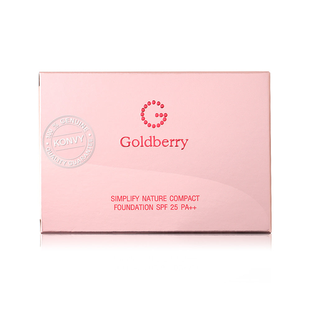 Goldberry Simplify Nature Compact Foundation SPF25/PA++ 9g #03 Beige