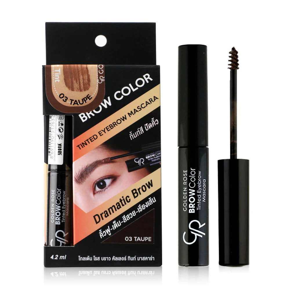 Golden Rose Brow Color Tinted Eyebrow Mascara - #03 Eyebrow