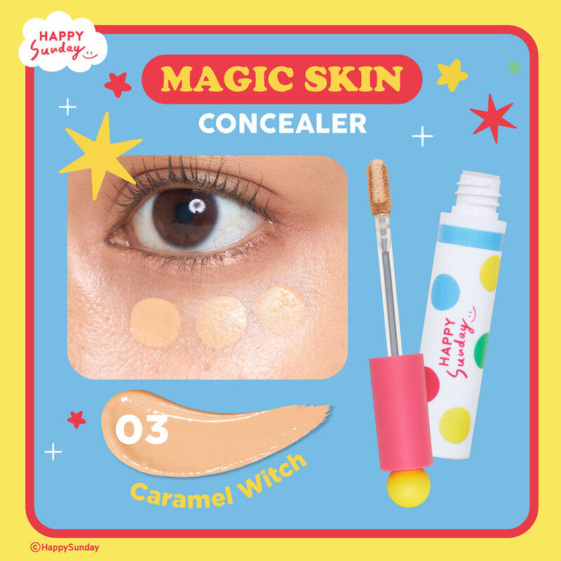 HAPPY SUNDAY Magic Skin Concealer 2.5g #03 Caramel Witch