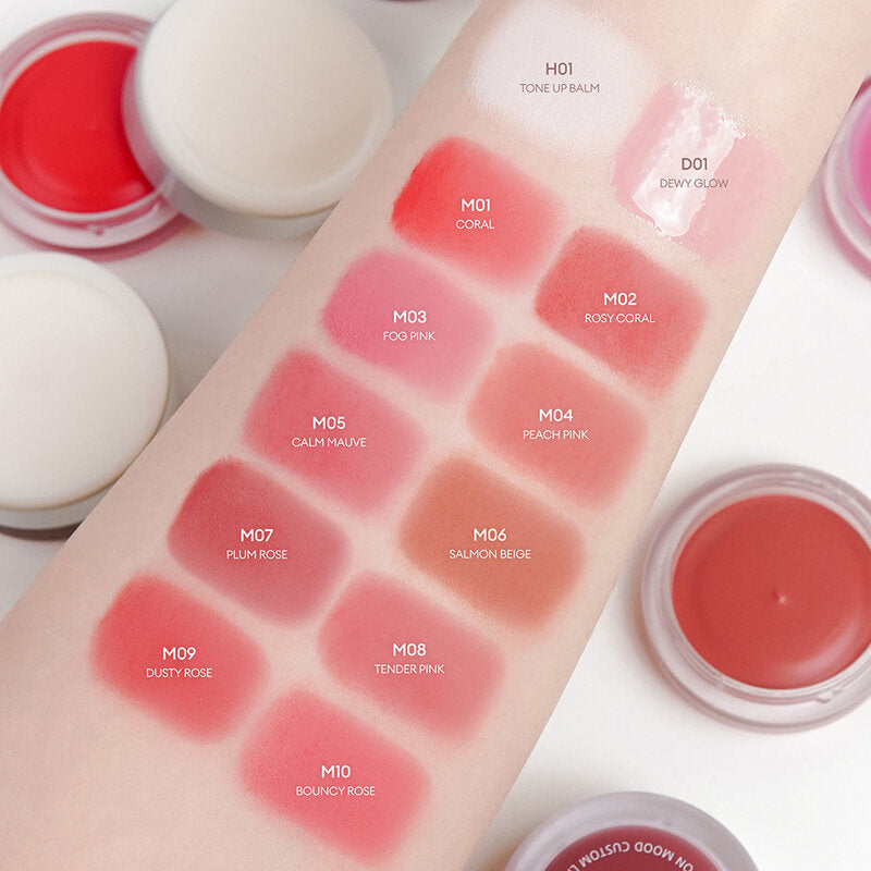 Heart Percent Dote On Mood Custom Lip & Cheek Single 4.7g #D01