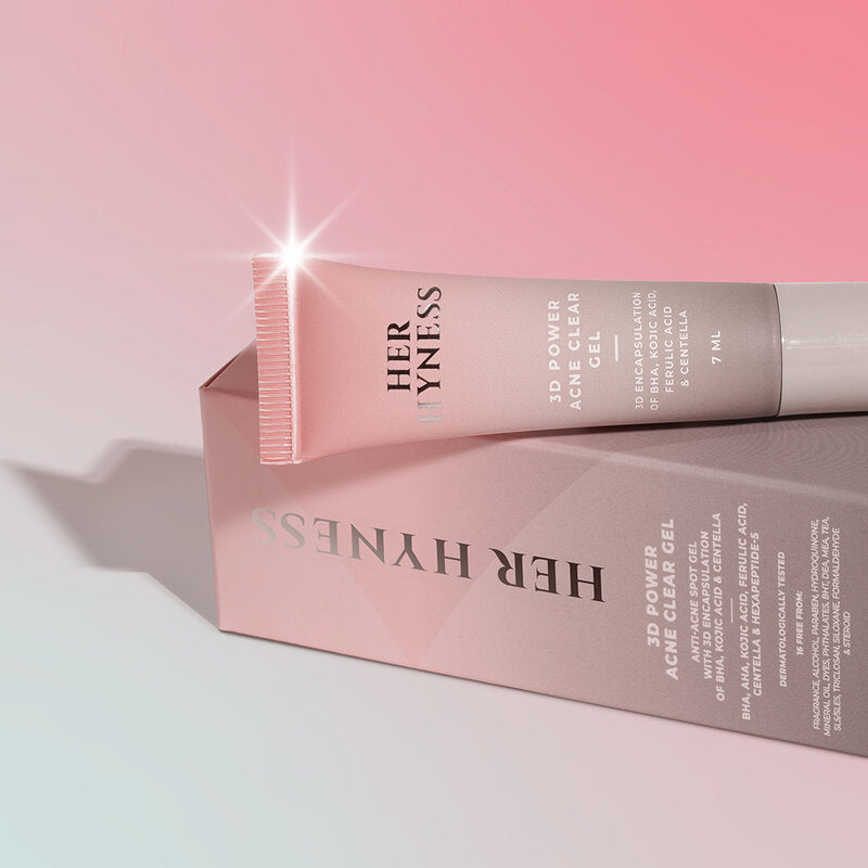 Her Hyness Acne Clear Gel - 3D Power Formula for Acne Treatment - Beauty Buddy