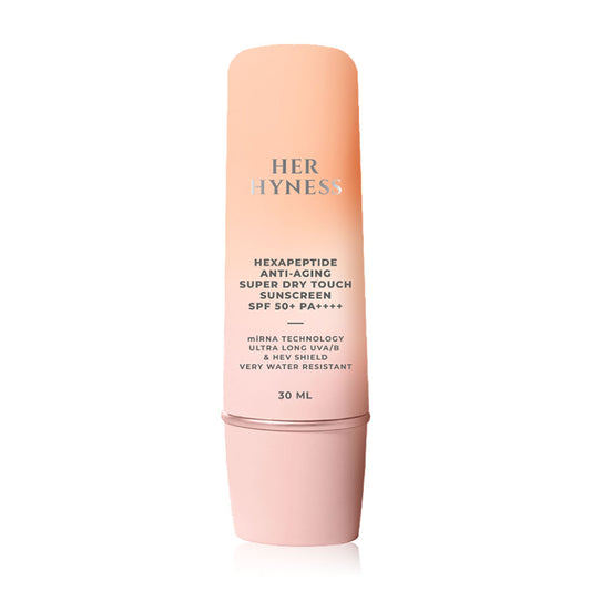 HER HYNESS Sunscreen - Hexapeptide SPF50+ PA++++ 30ml - Beauty Buddy