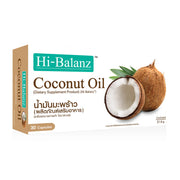 Hi-Balanz Coconut Oil 30 Capsules 500 mg