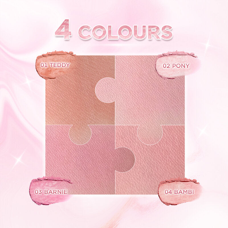 In2It Build a Blush 2g #BBM01 Teddy Jigsaw Blush