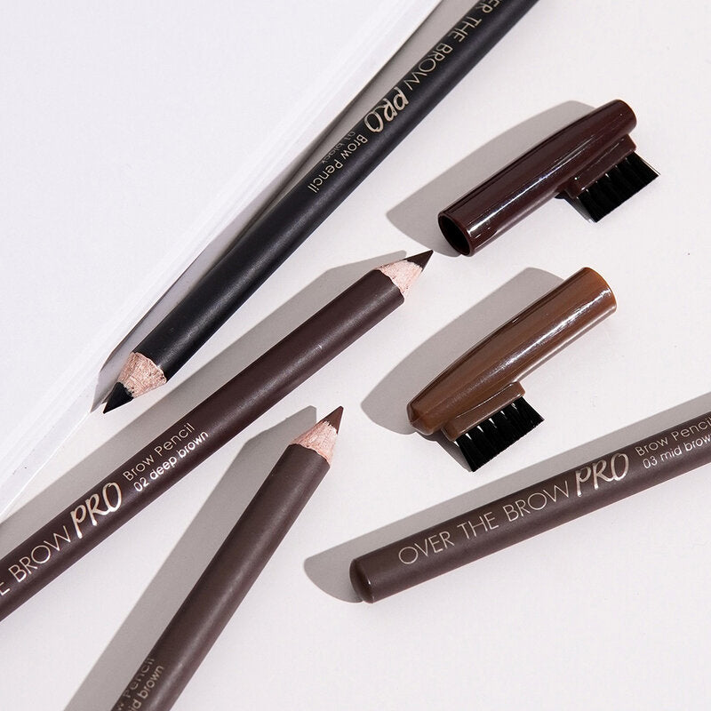 In2It Over The Brow Pro Brow Pencil 1.14gx 2pcs #OBB03 Mid Brown