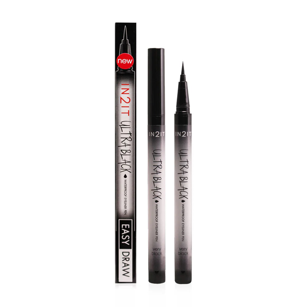 In2It Ultrablack Waterproof Eyeliner Pen 0.7g #EUB01