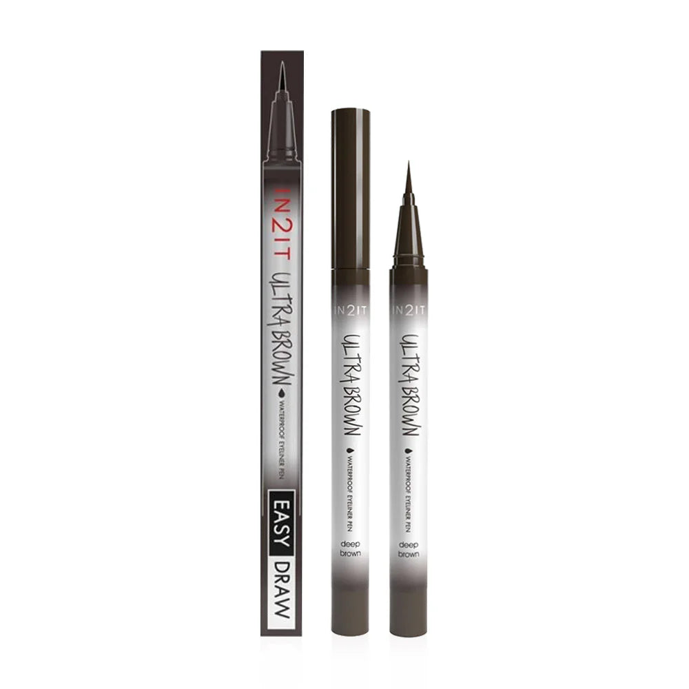 In2it Ultrabrow Waterproof Eyeliner Pen 0.7g #EUB02