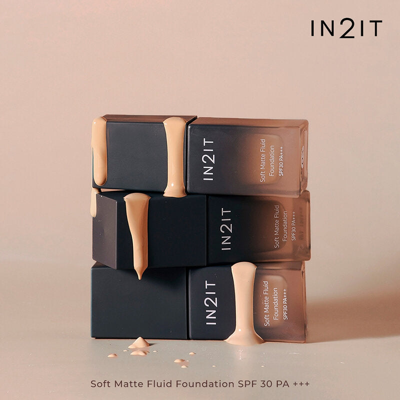 In2It Soft Matte Fluid Foundation SPF30 PA+++ 20ml #SMQ301