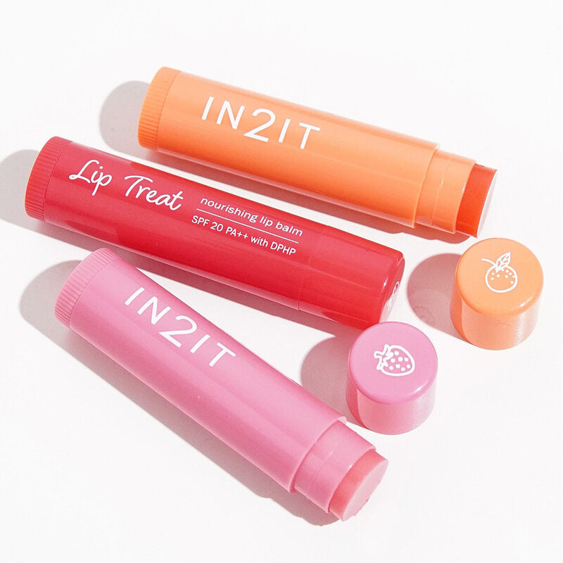In2It Lip Treat Nourishing Lip Balm SPF20 PA++ 4.5g #LT102 Strawberry