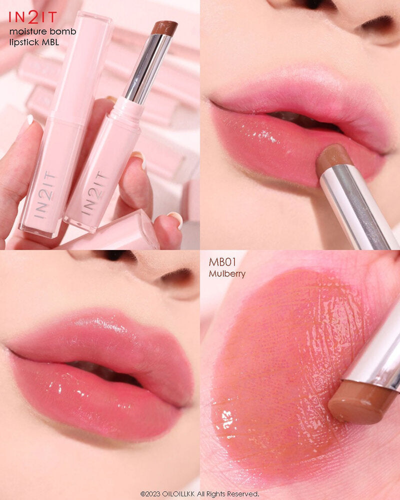 In2It Moisture Bomb Lipstick 1.8g #MBL01-kv Mulberry