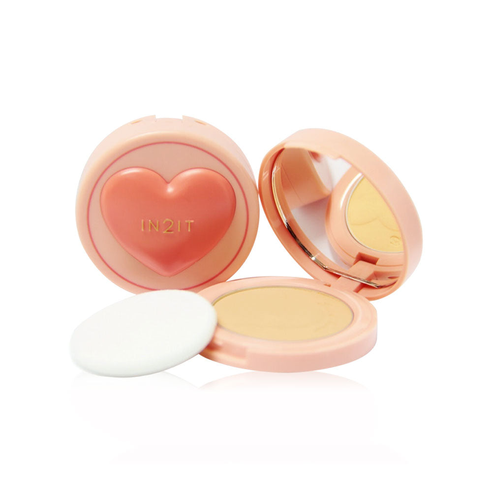 In2It Blur & Matte Pressed Powder SPF20/PA+++ 6g #BPP04 Almond