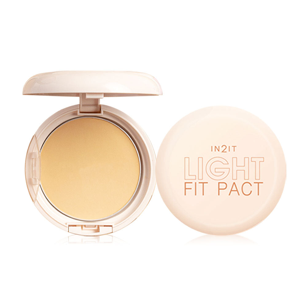 In2It Light Fit Pact 2 Way Powder SPF25 PA+++ 10g #LFP201