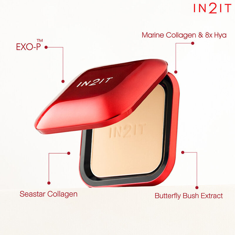 In2It Ultra Smooth Powder Pact SPF35 PA+++ 10g #3N Neutral Tan