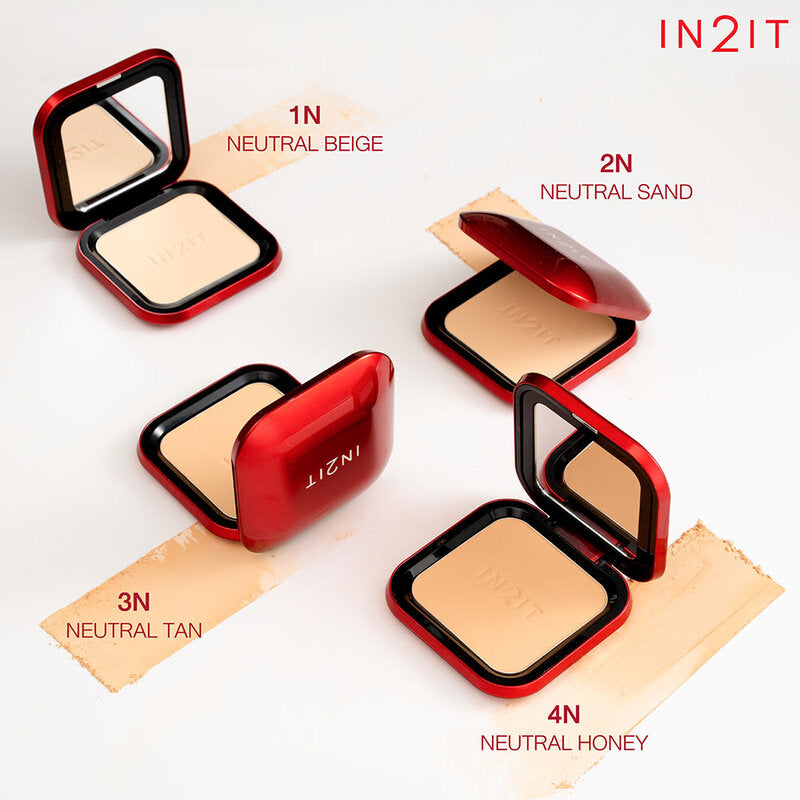 In2It Ultra Smooth Powder Pact SPF35 PA+++ 10g #3N Neutral Tan