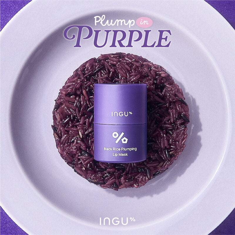 INGU Lip Mask - Black Rice Plumping Formula - Beauty Buddy