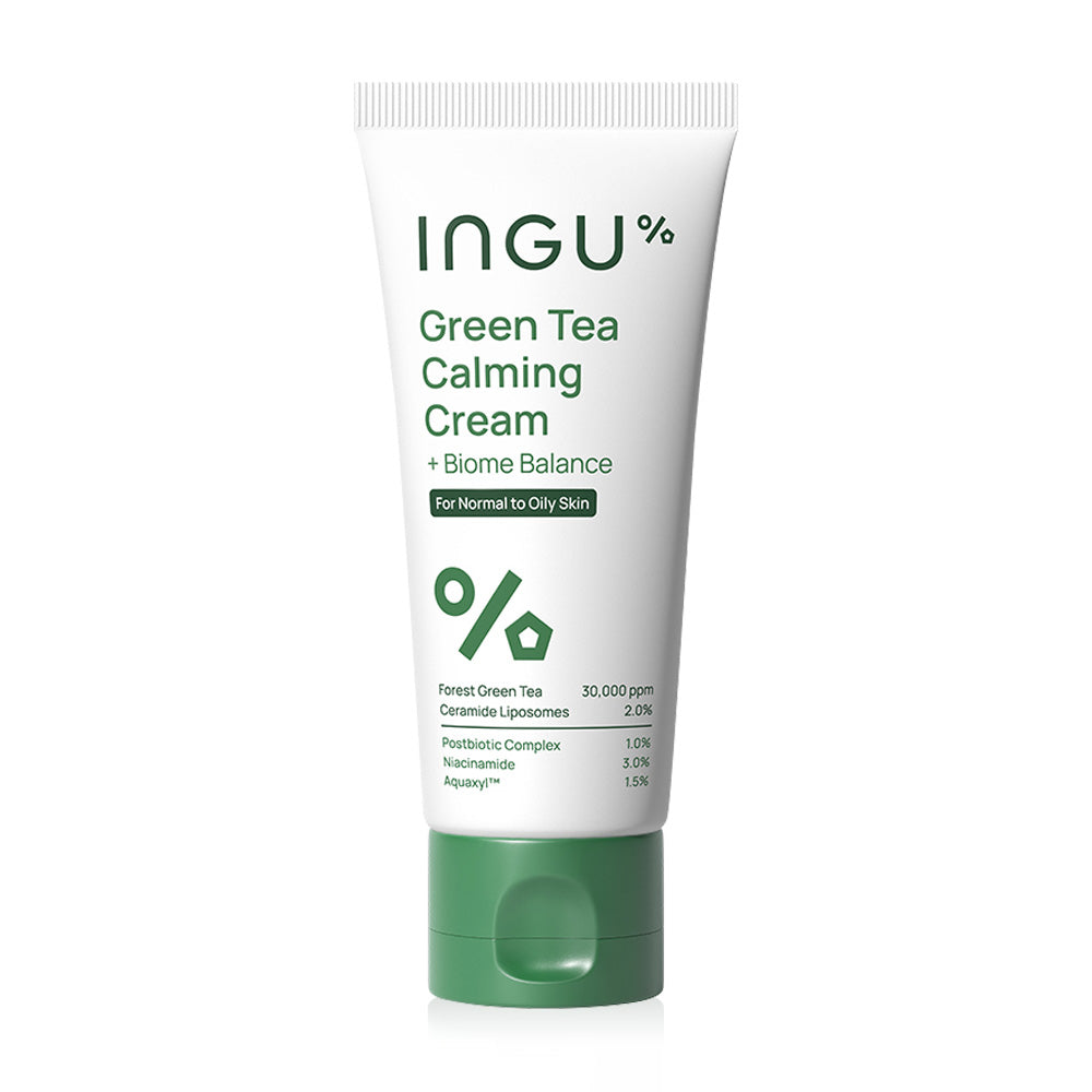INGU Skin Calming Cream - Green Tea & Biome Balance 50ml - Beauty Buddy