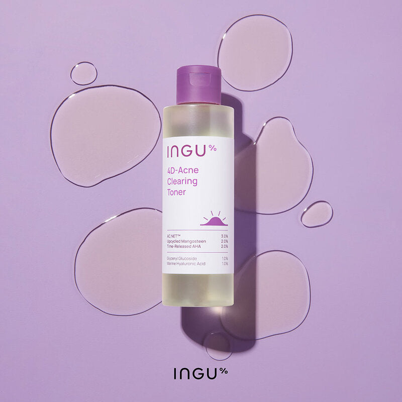 INGU Skin Toner - 4D Acne Clearing with Mangosteen Peel Extract - Beauty Buddy