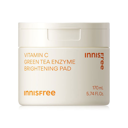 Innisfree Vitamin C Green Tea Brightening Pad 170ml [60 Pads]