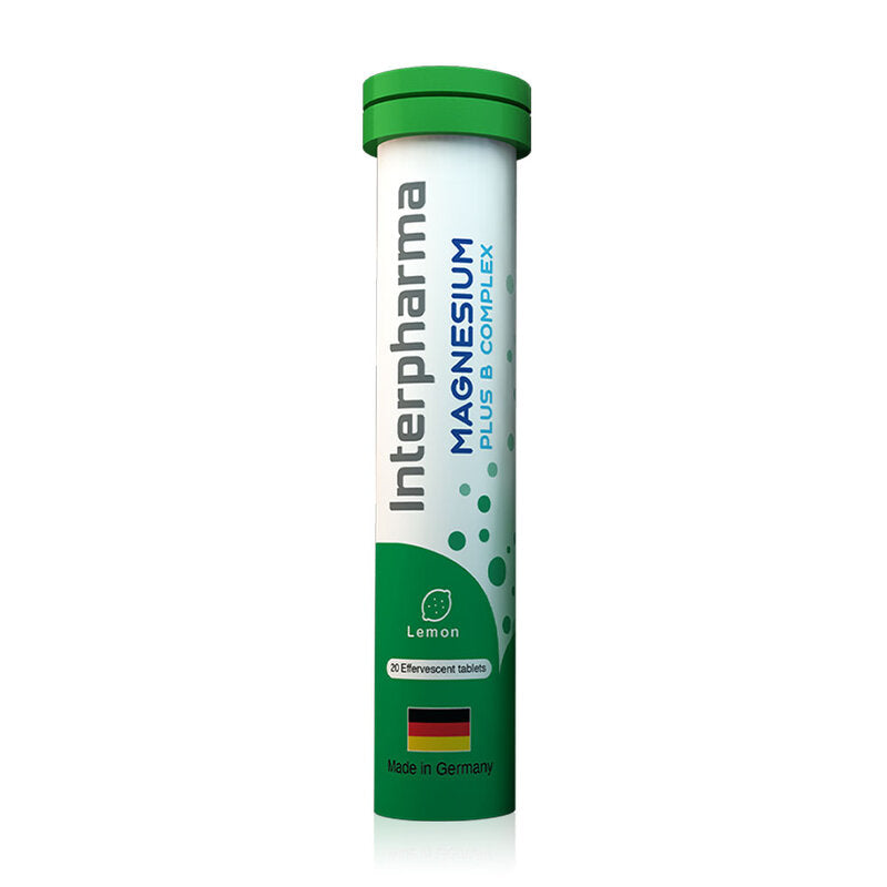 Interpharma Magnesium Plus B Complex 20 Tablets