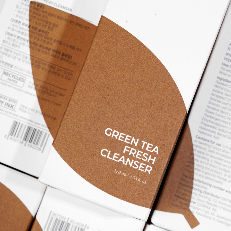 ISNTREE Green Tea Fresh Cleanser Facial Cleansing Gel 120ml