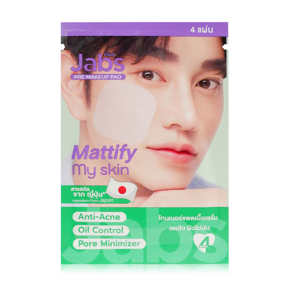 Jabs Daily Toner Pad Mattify My Skin 4 Sheets