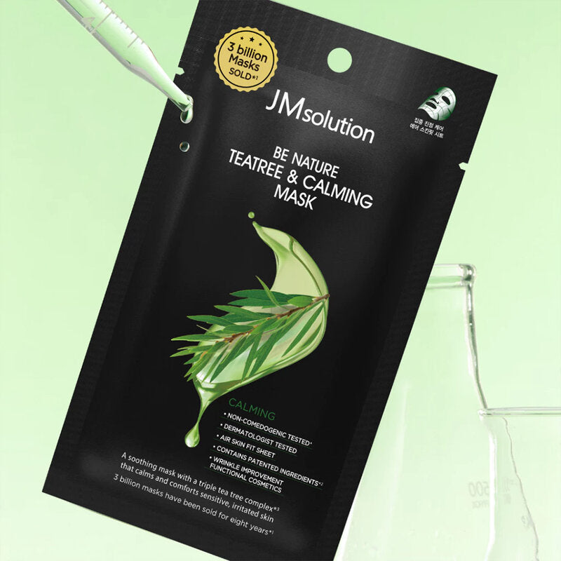 JM Solution Be Nature Teatree & Calming Mask 24ml x 4pcs