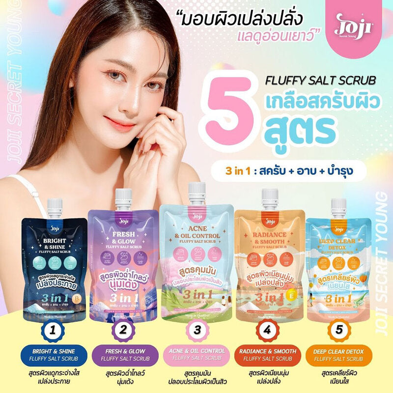 JOJI Secret Young Fresh & Glow Fluffy Salt Scrub 350g