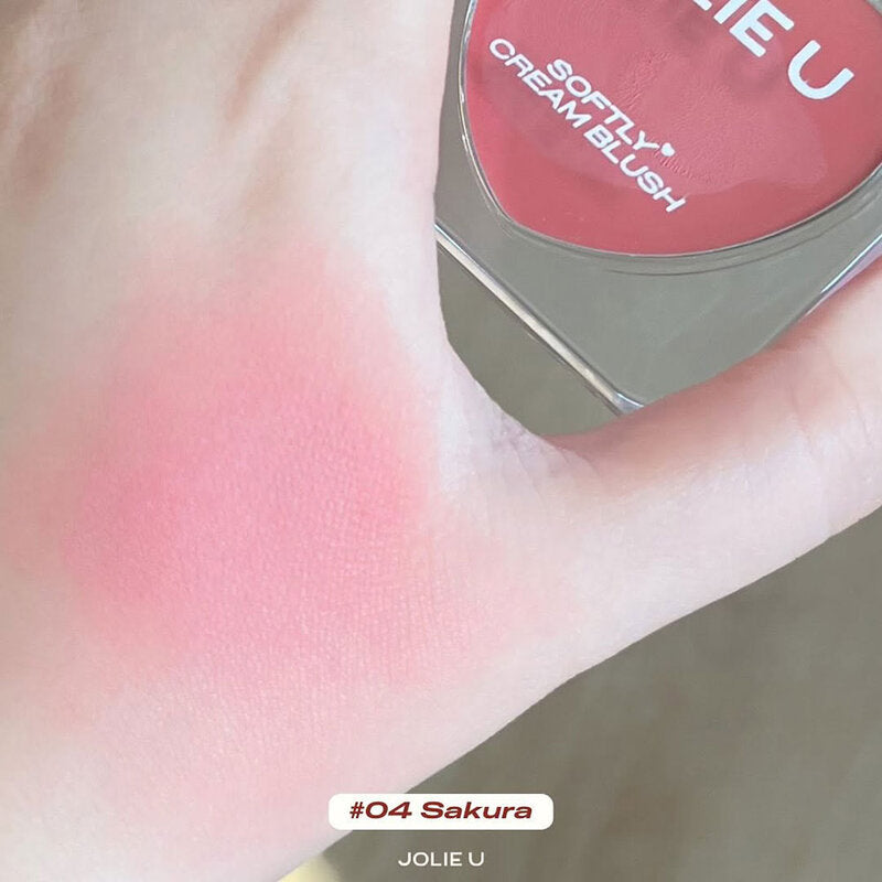 JOLIE U Softly Cream Blush 5g #04 Sakura