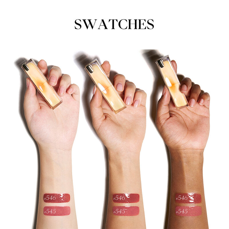 JOOCYEE Glazed Rouge Lip Gloss 3.3g #546 Amber Glow