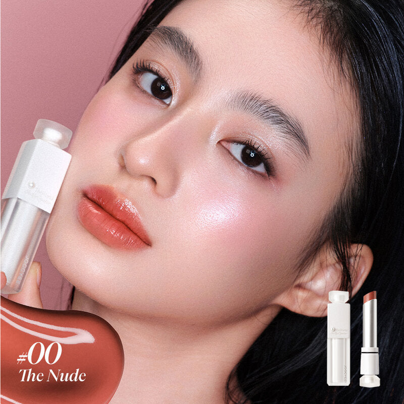 JOOCYEE The World Is My Oyster Essence Glazed Rouge 3.5g #00 The Nude Lip Essence Pearl Juicy