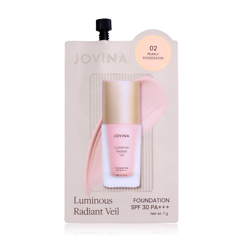 JOVINA Luminous Radiant Veil Foundation SPF30 PA+++ 7g - #02 Pearly Possession