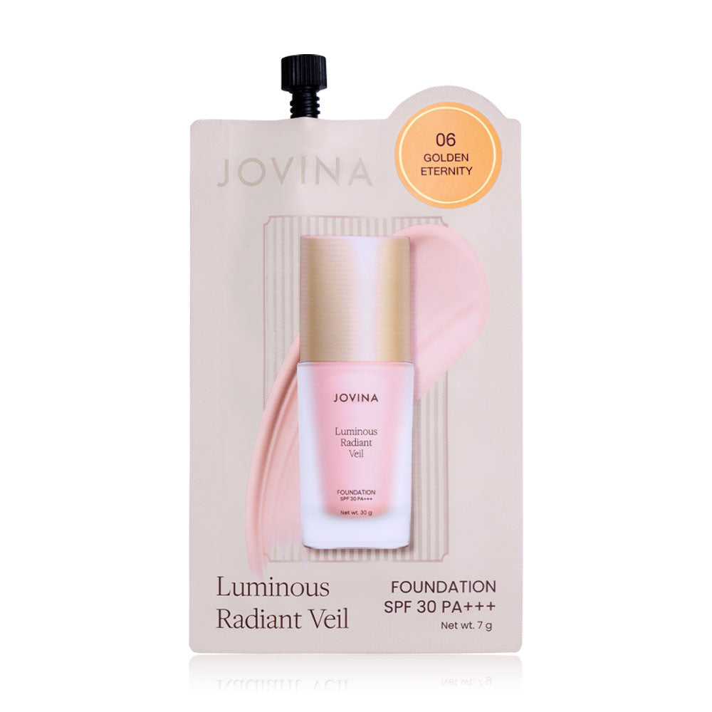 JOVINA Luminous Radiant Veil Foundation SPF30 PA+++ 7g #06 Golden Eternity