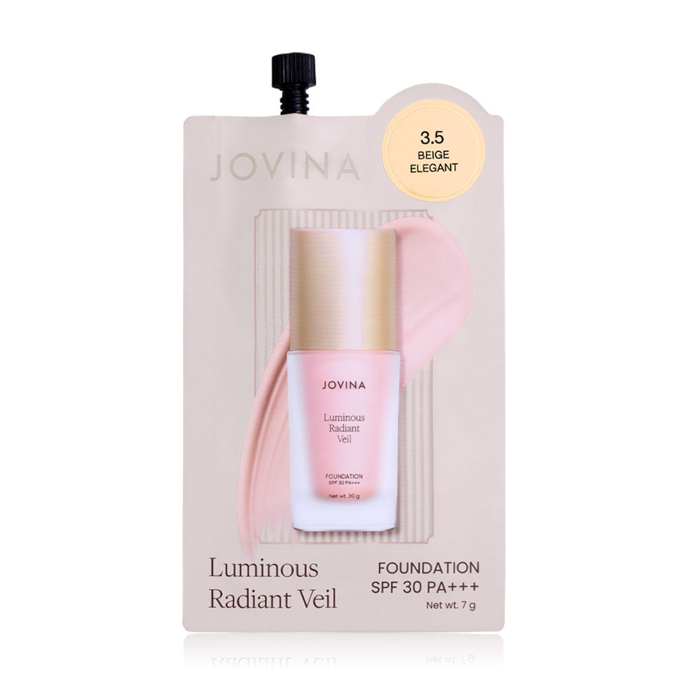 JOVINA Luminous Radiant Veil Foundation SPF30 PA+++ 7g #3.5 Beige