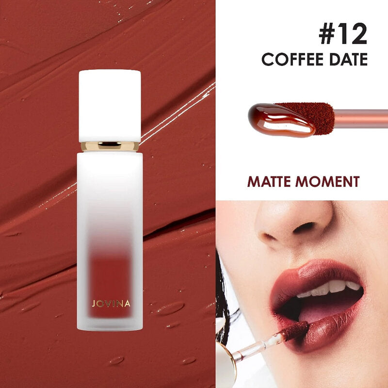 JOVINA Matte Moments Lip 2g #12 Coffee Date
