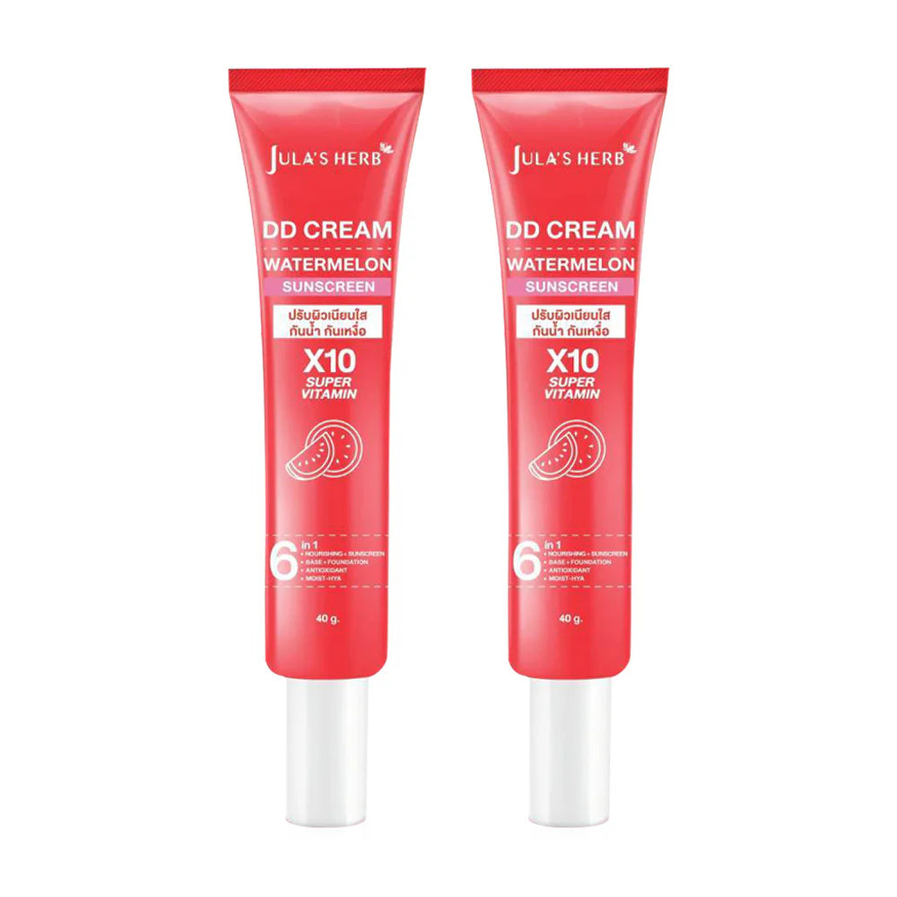 Julas Herb DD Cream Watermelon Sunscreen 40ml x 2pcs