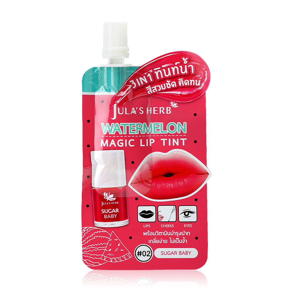 Julas Herb Watermelon Magic Lip Tint 2g - #02 Sugar Baby